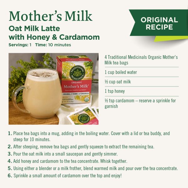 Traditional Medicinals Organic Mother s Milk Original with Fennel & Fenugreek 56G Hot on Sale