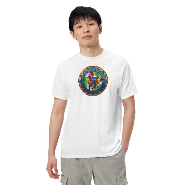 Color Throat-Chakra Reiki Charged T-shirt Online Sale