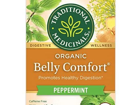 Traditional Medicinals Organic Belly Comfort Peppermint 28G For Discount