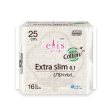 Elis Extra Slim 0.1 Cotton Plus 25cm 16 Pads Online