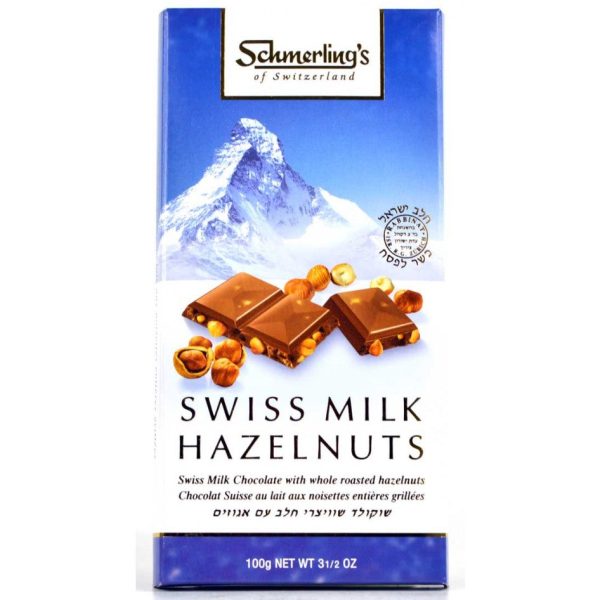 Chocolate -  Swiss Milk Hazelnuts (Whole) 100g For Sale