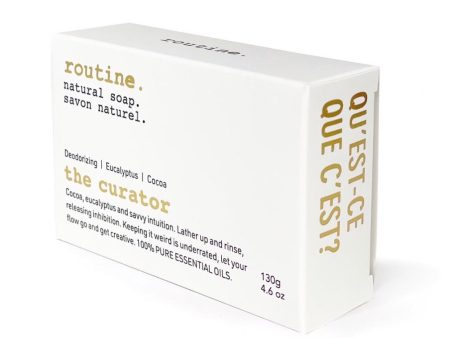 Routine Artisan Soap - The Curator - Vegan (no beeswax) Fashion