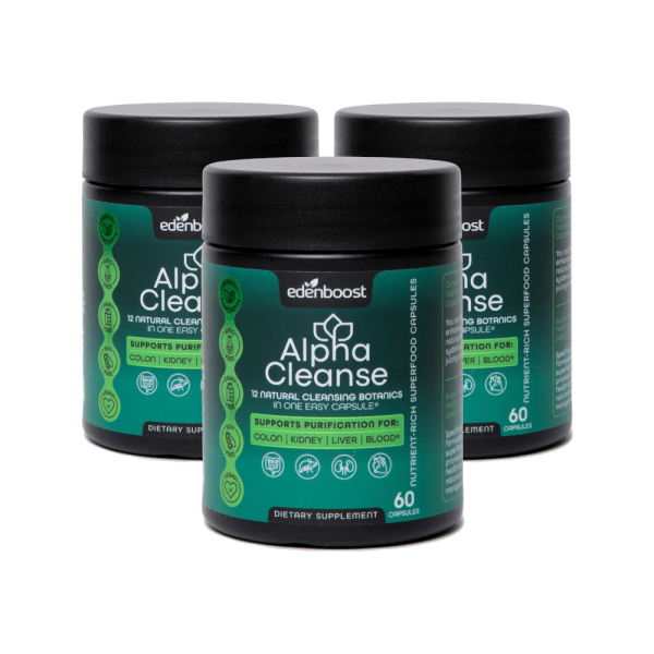 3 Bottles of AlphaCleanse (Discounted) Supply