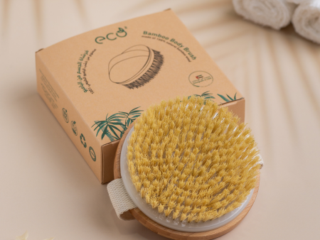 ECO2 - Biodegradable Bamboo Body Brush For Discount