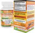 Best Organic Turmeric Curcumin, BioPerine 1500mg. Joint & Healthy Inflammatory Support, 95% Standardized Curcuminoids. Non-GMO, Gluten Free Capsules, Black Pepper For Sale