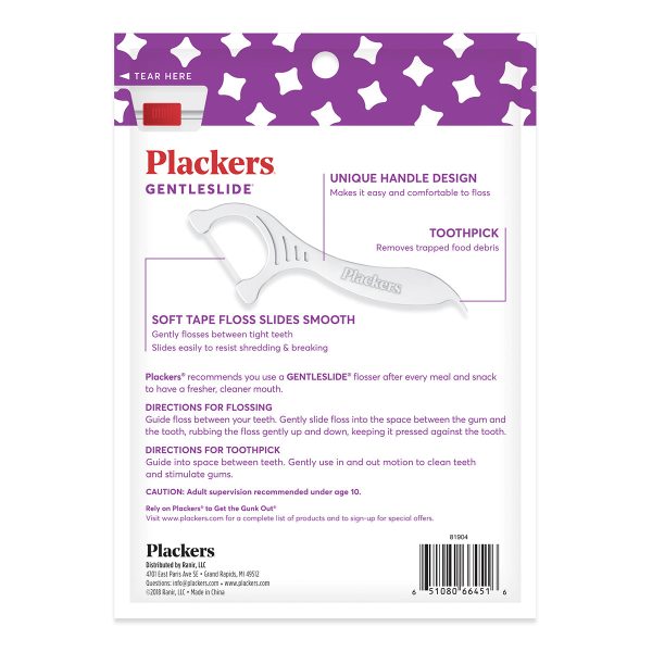 Plackers Dental Flossers Mint Blast 90 PCS Discount