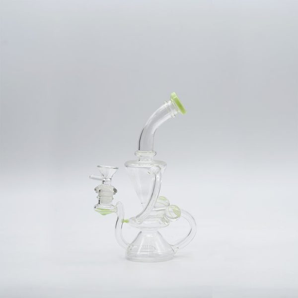 8.5  Glass Bong Tube Recycler - LNX355 For Cheap