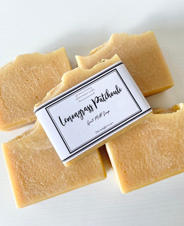 Lemongrass Patchouli Goat Milk Soap For Sale