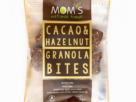 Mom’s Natural Foods, Cocao & Hazelnut Granola Bites 50 G Fashion