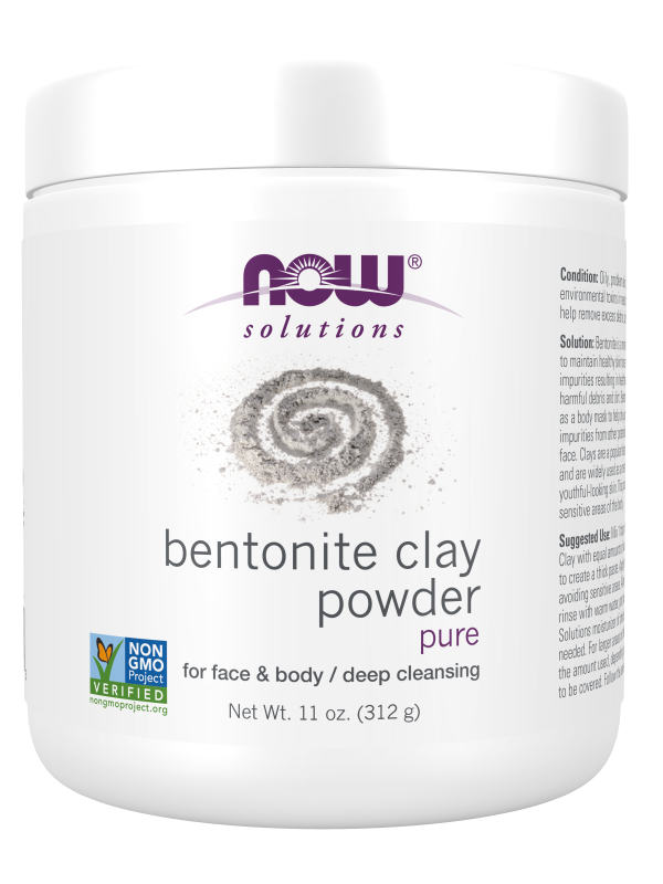 Pure Bentonite Clay Powder 11 oz. Fashion