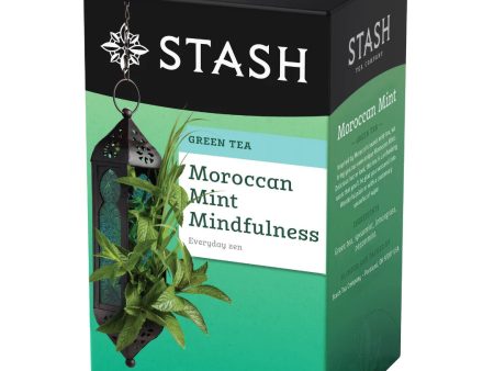 Stash Herbal Tea Moroccan Mint Mindfulness 20G Online Sale