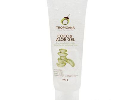 Tropicana Coco & Aloe Vera Gel  100g Hot on Sale