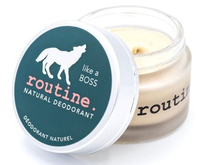 Routine Deodorant Creme - Like a Boss - Clay Based For Cheap