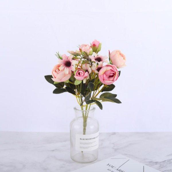 Silk Daisy & Rose Bouquet Online now