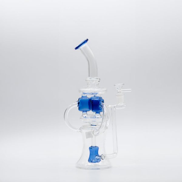 Glass Water Pipe Recycler Bong Sale