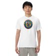 Color Throat-Chakra Reiki Charged T-shirt Online Sale