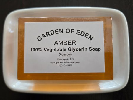 Garden of Eden Glycerin Soap - Amber Bar Fashion