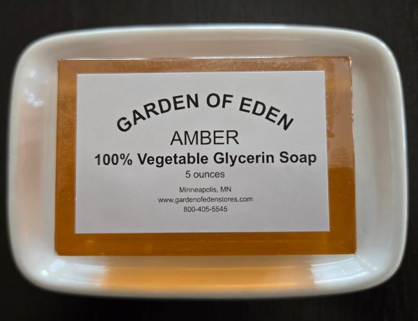 Garden of Eden Glycerin Soap - Amber Bar Fashion