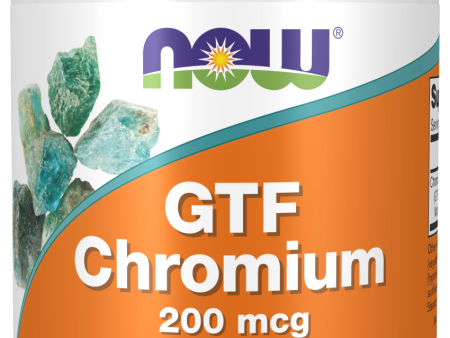 GTF Chromium 200 mcg, 250 Tablets For Cheap