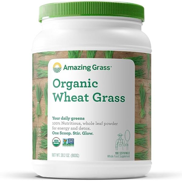 Amazing Trio & Organic Wheat Grass on Sale