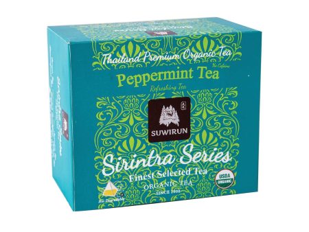 SUWIRUN Sirintra Series - Peppermint Tea 10 Tea bag Online now