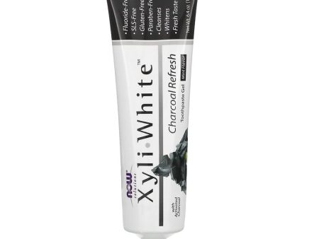 NOW SOLUTION XyliWhite™ Charcoal Refresh Toothpaste Gel 181 G Cheap