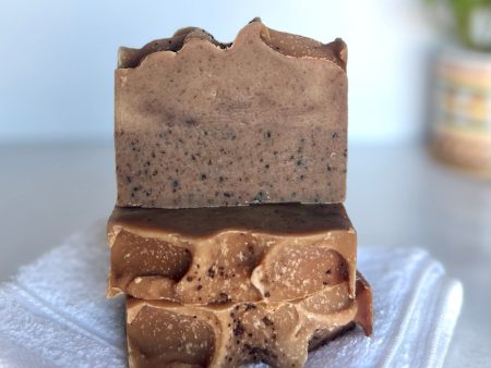 Espresso Scrub Goat Milk Soap Hot on Sale