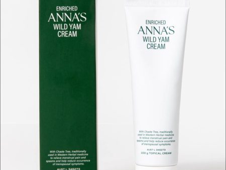 ANNA S Wild Yam Cream, boxed up in NEW PACKAGING! For Discount