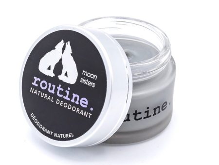 Routine Deodorant Creme - Moon Sisters - Activated Charcoal Sale