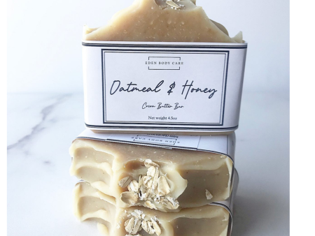 All-Natural Oatmeal and Honey Goat Milk Soap - Perfect for Sensitive Skin! Online