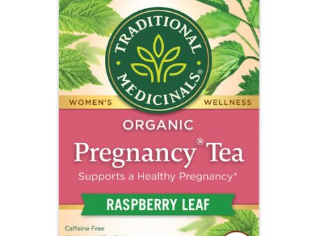 Traditional Medicinals Organic Pregnancy Tea Raspberry Leaf 28G Online now