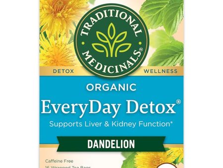 Traditional Medicinals Organic EveryDay Detox Dandelion 24G on Sale