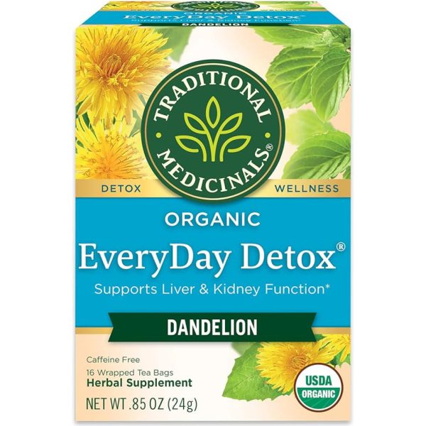 Traditional Medicinals Organic EveryDay Detox Dandelion 24G on Sale