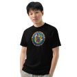 Color Throat-Chakra Reiki Charged T-shirt Online Sale