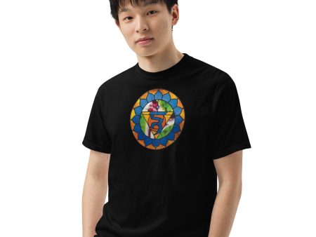 Color Throat-Chakra Reiki Charged T-shirt Online Sale