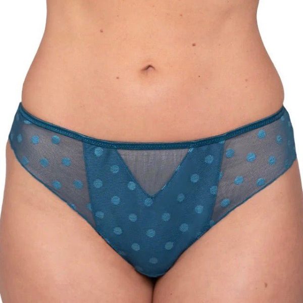 Fit Fully Yours - Carmen Polka - Dot Tanga - More Colors Sale