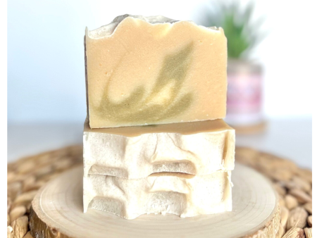 Invigorating Eucalyptus & Peppermint Goat Milk Soap for Skin Rejuvenation For Sale