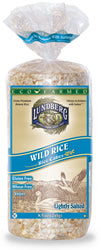 Rice Cakes, Wild, Salted, Organic, 12 x 8 ozs. by Lundberg Online