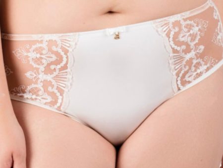 Samanta - Perla Lace Brief - White Online Hot Sale