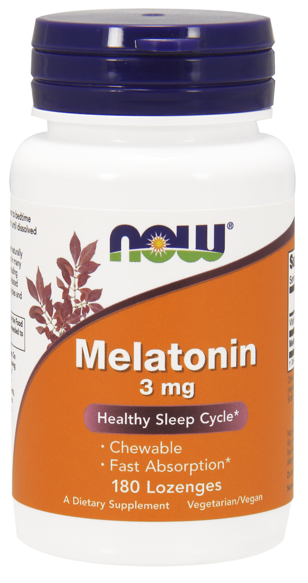 Melatonin 3 mg 180 Lozenges Supply