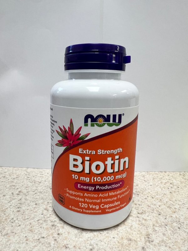 Biotin 10mg (10,000 mcg) 120 Veg Capsules Online Hot Sale