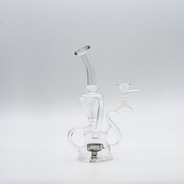 8.5  Glass Bong Tube Recycler - LNX355 For Cheap