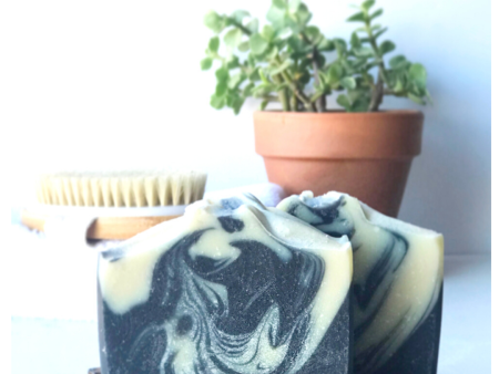 Tea Tree Charcoal Goat Milk Soap - Detoxify and Rejuvenate Your Skin with the Power of Nature on Sale