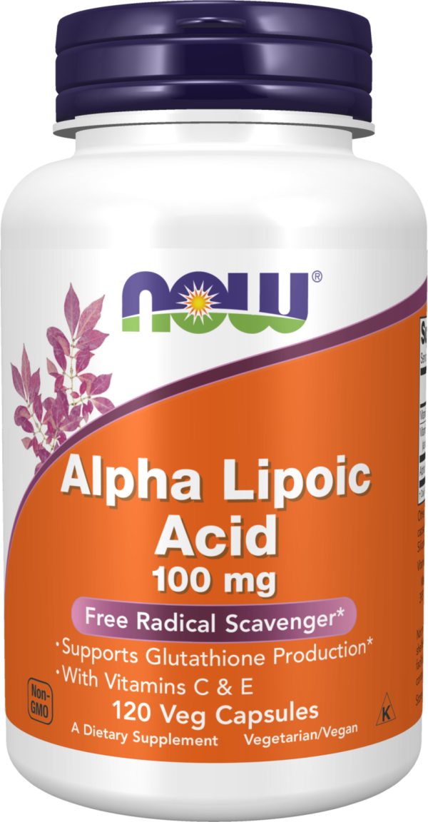 Alpha Lipoic Acid 100 mg - 120 Veg Capsules For Cheap