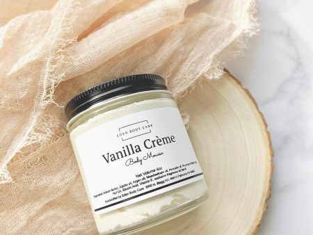 Vanilla Crème Whipped Body Mousse | Whipped Body Butter Fashion