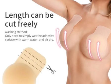 About the Bra - Adhesive Bra Matte Silicone Pull-Ups - More Colors Online