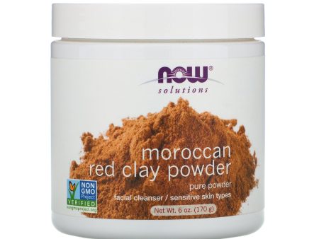 Now Solutions Moroccan Red Clay Powder 170G Cheap