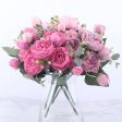 Silk Garden Peony Bouquet Fashion