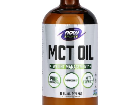 NOW Sports MCT Oil Unflavored (473 ml) For Sale