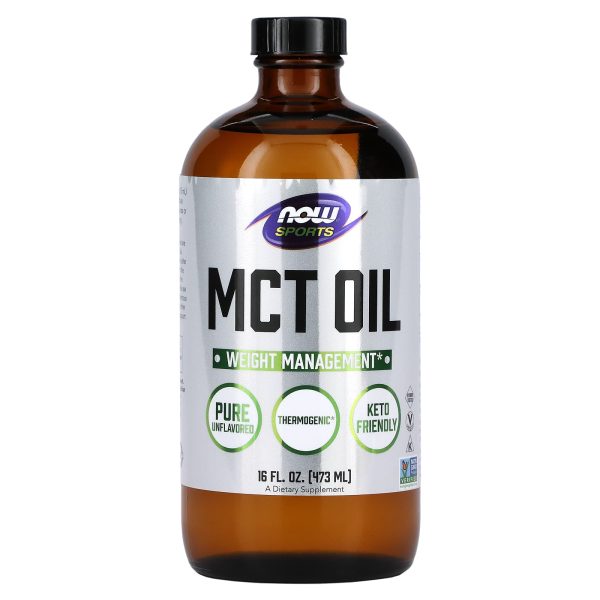 NOW Sports MCT Oil Unflavored (473 ml) For Sale